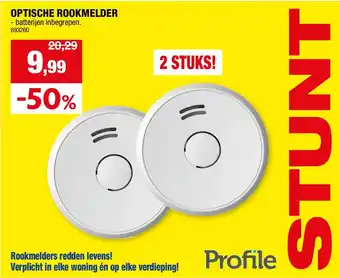 Hubo OPTISCHE ROOKMELDER aanbieding