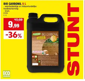 Hubo BIO CARBONIL 5 L aanbieding