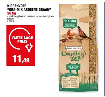 Hubo KIPPENVOER “GRA-MIX ARDEENS GRAAN” aanbieding