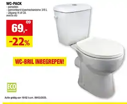 Hubo WC-PACK aanbieding