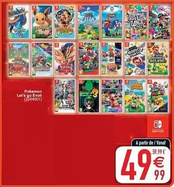 Cora Pokemon let`s go evoli aanbieding