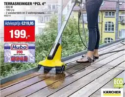 Hubo TERRASREINIGER “PCL 4” aanbieding