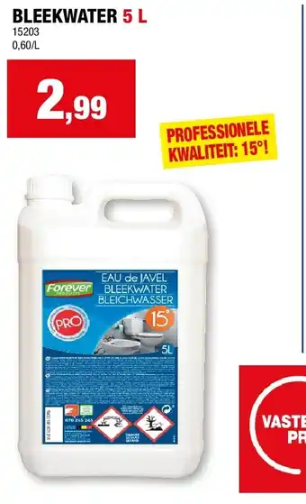 Hubo BLEEKWATER 5 L aanbieding