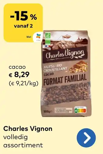 Bio Planet Charles Vignon cacao aanbieding