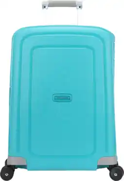 Coolblue Samsonite S'Cure Spinner 55cm Aqua Blue aanbieding