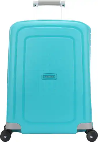 Coolblue Samsonite S'Cure Valise à 4 Roulettes 55 cm Aqua Blue aanbieding