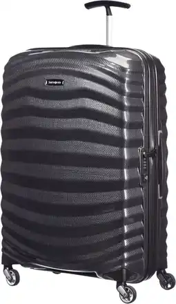 Coolblue Samsonite Lite-Shock Spinner 69cm Black aanbieding