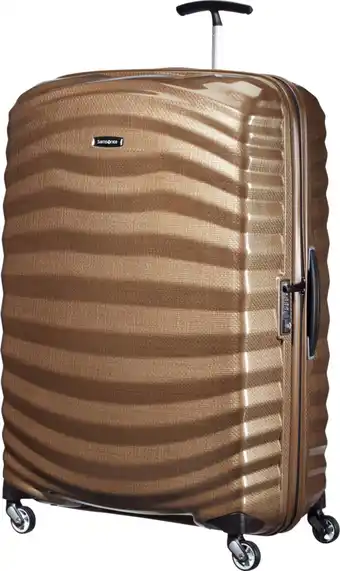 Coolblue Samsonite Lite-Shock Spinner 81cm Sand aanbieding