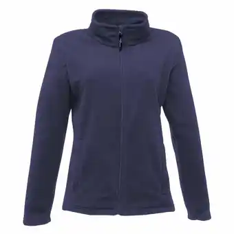 Decathlon Dames FullZip 210 Series Microfleece Vest (Navy) aanbieding