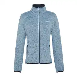 Decathlon Dames Newhill Marl Full Zip Fleecejack (Heldere hemel/grijs) aanbieding