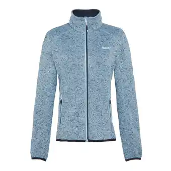 Decathlon Dames Newhill Marl Full Zip Fleecejack (Heldere hemel/grijs) aanbieding