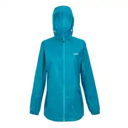 Decathlon Dames Pk It Jkt III Waterdichte Jas met Capuchon (Exotische pluim) aanbieding