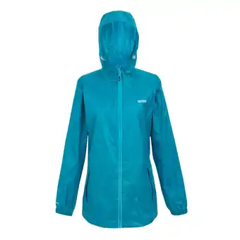 Decathlon Dames Pk It Jkt III Waterdichte Jas met Capuchon (Exotische pluim) aanbieding