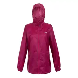 Decathlon Dames Pk It Jkt III Waterdichte Jas met Capuchon (Beaujolais) aanbieding