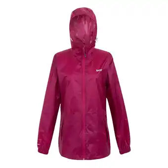 Decathlon Dames Pk It Jkt III Waterdichte Jas met Capuchon (Beaujolais) aanbieding