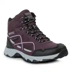 Decathlon Dames Lady Vendeavour Wandelschoenen (Diepe pruim/Lila Frost) aanbieding