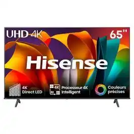 Electro Depot TV UHD 65 4K HISENSE 65A6N aanbieding