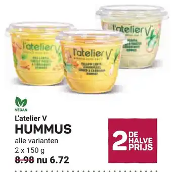 Ekoplaza L'atelier V hummus aanbieding