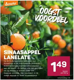 Ekoplaza Sinaasappel lanelate aanbieding