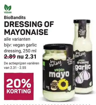 Ekoplaza Biobandits dressing of mayonaise aanbieding