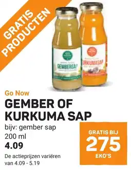 Ekoplaza Gember of kurkuma sap aanbieding