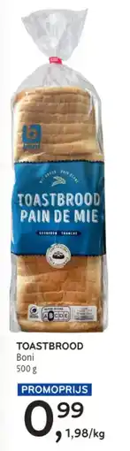 Alvo Toastbrood Boni aanbieding