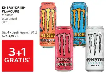 Alvo Monster Energydrink Flavours aanbieding