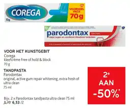 Alvo Corega of Parodontax aanbieding