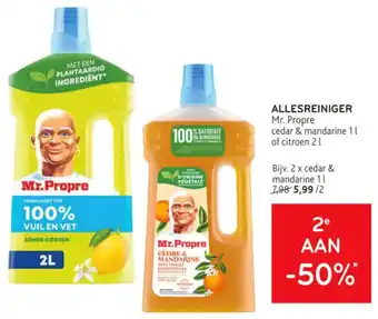 Alvo Mr. Propre Allesreiniger aanbieding