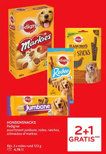 Alvo Pedigree Hondensnacks aanbieding