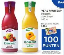 Alvo Innocent Vers Fruitsap aanbieding