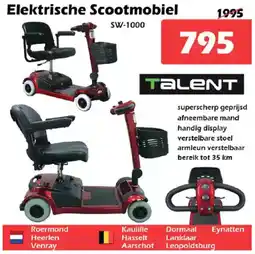 iTEK Elektrische Scootmobiel aanbieding