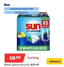 Bol.com Sun aanbieding