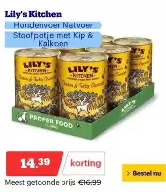 Bol.com Lily's Kitchen aanbieding