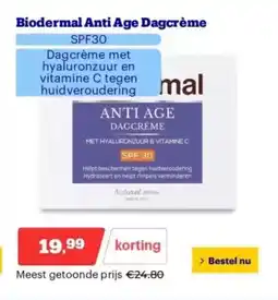 Bol.com Biodermal Anti Age Dagcrème aanbieding