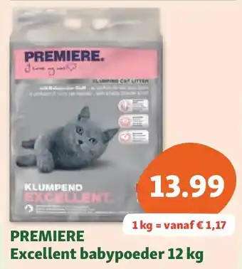 Maxi Zoo PREMIERE Excellent babypoeder 12 kg aanbieding