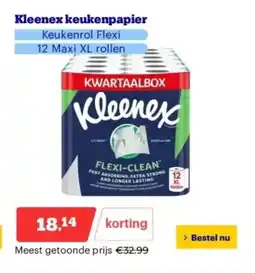 Bol.com Kleenex keukenpapier aanbieding