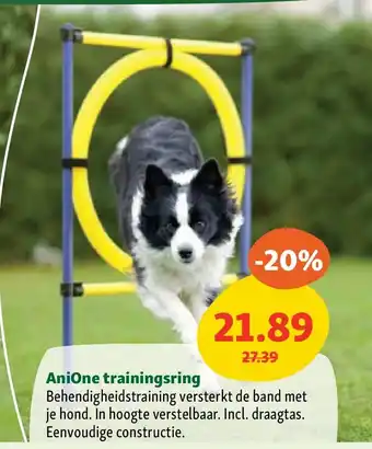 Maxi Zoo AniOne trainingsring aanbieding