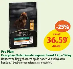 Maxi Zoo Pro Plan Everyday Nutrition droogvoer hond 7 kg – 14 kg aanbieding