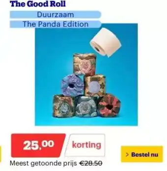 Bol.com The good roll aanbieding