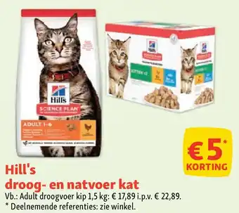 Maxi Zoo Hill's droog- en natvoer kat aanbieding