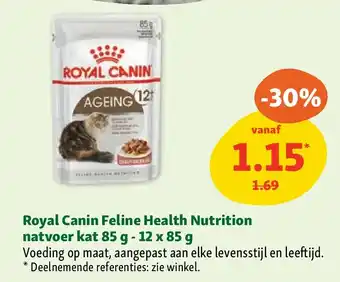 Maxi Zoo Royal Canin Feline Health Nutrition natvoer kat 85 g - 12 x 85 g aanbieding