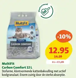 Maxi Zoo MultiFit Carbon Comfort 12 L aanbieding