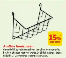 Maxi Zoo AniOne hooiruiven aanbieding