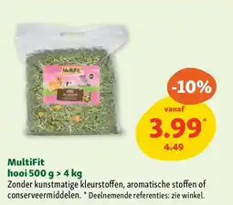 Maxi Zoo MultiFit hooi 500 g > 4 kg aanbieding