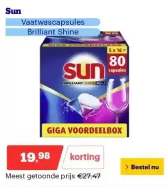 Bol.com Sun aanbieding