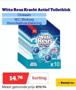 Bol.com Witte reus kracht actief toiletblok aanbieding