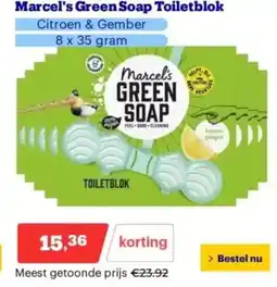 Bol.com Marcel's green soap toiletblok aanbieding