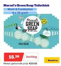 Bol.com Marcel's green soap toiletblok aanbieding