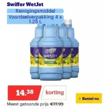 Bol.com Swiffer WetJet aanbieding